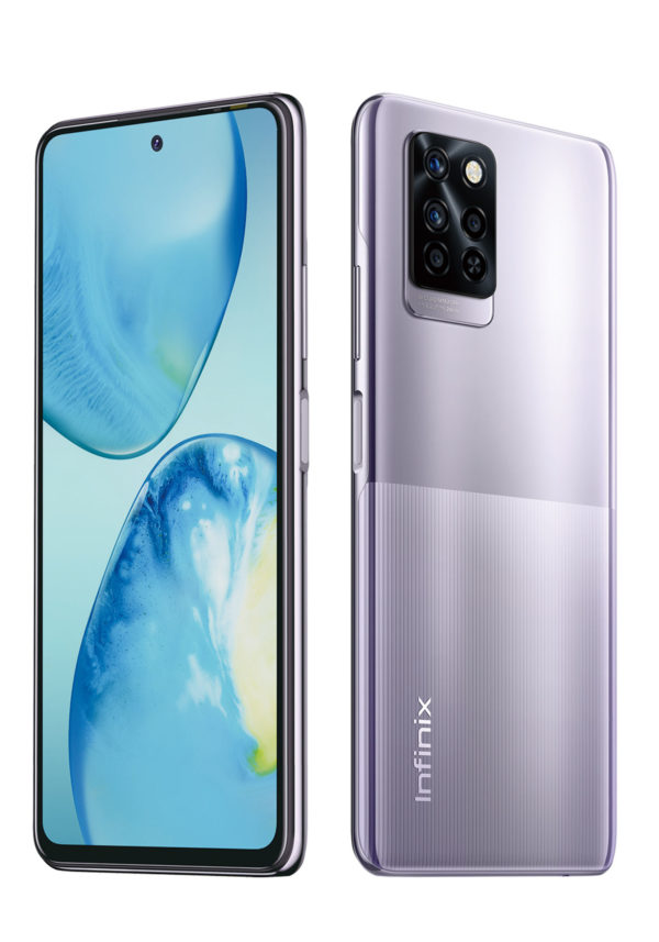 infinix note 10 pro purple