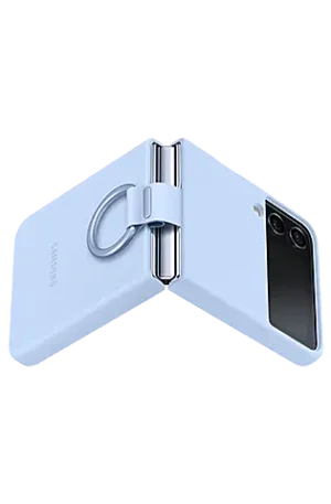 au galaxy z flip4 silicone cover with ring ef pf721 ef pf721tlegww thumb 533062056