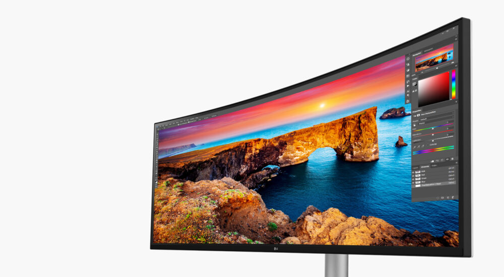 BRAND NEW LG 49WQ95C-W Curved UltraWide DQHD Nano IPS Monitor