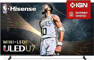 Brand New Hisense 65-Inch Class U7 Series Mini-LED ULED 4K UHD Google Smart TV